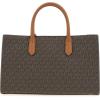 imageMichael Kors Scarlett Medium SatchelGoldtone HardwareBrownAcorn