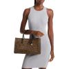 imageMichael Kors Scarlett Medium SatchelGoldtone HardwareHusk Multi