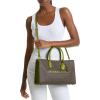 imageMichael Kors Scarlett Medium SatchelGoldtone HardwareMeadow Green