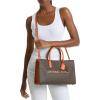 imageMichael Kors Scarlett Medium SatchelGoldtone HardwareOrange Punch