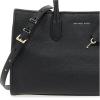 imageMichael Kors Scarlett Medium SatchelGoldtone HardwareSoft Venus LeatherBlack