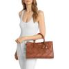 imageMichael Kors Scarlett Medium SatchelGoldtone HardwareWoven LeatherLuggage