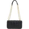 imageMichael Kors Tribeca Small Quilted Convertible Chain ShoulderGoldtone HardwareBlack