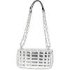 imageMichael Kors Tribeca Small Quilted Convertible Chain ShoulderSilver