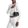 imageMichael Kors Tribeca Small Quilted Convertible Chain ShoulderSilvertone HardwareBox Quilted Costa Lamb LeatherBlack