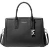 Silver-tone Hardware/Black
