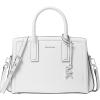 Silver-tone Hardware/Optic White