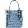 imageMichael Kors Quinn Extra Small Crossbody ToteSilvertone HardwareChambray