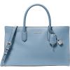 Silver-tone Hardware/Chambray
