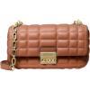 Gold-tone Hardware/Box Quilted Costa Lamb Leather/Luggage