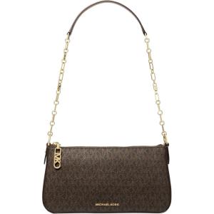 imageMichael Kors Empire Medium Chain PouchetteBrownAcorn