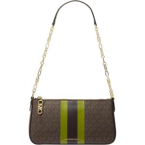 imageMichael Kors Empire Medium Chain PouchetteMeadow Green
