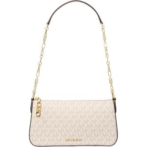 imageMichael Kors Empire Medium Chain PouchetteVanillaAcorn