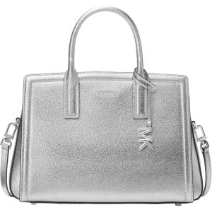 imageMichael Kors Laila Medium SatchelSilvertone HardwareSilver