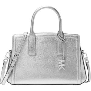 imageMichael Kors Laila Small SatchelSilvertone HardwareSilver