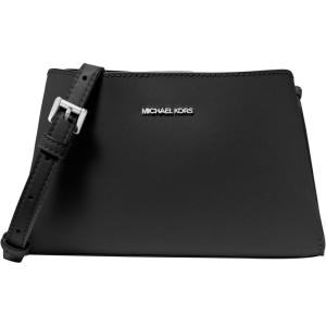 imageMichael Kors Ruthie Small Crossbody BagSilvertone HardwareSaffiano LeatherBlack