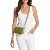 imageMichael Kors Bryant Small Convertible Crossbody BagGoldtone HardwarePebble Embossed LeatherMeadow Green