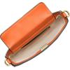 imageMichael Kors Bryant Small Convertible Crossbody BagGoldtone HardwareSignature With Pop TrimOrange Punch