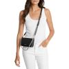 imageMichael Kors Bryant Small Convertible Crossbody BagSilvertone HardwareBlack