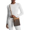 imageMichael Kors Jet Set Charm Small Flat Crossbody BagGoldtone HardwareBrownAcorn