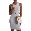imageMichael Kors Jet Set Charm Small Flat Crossbody BagGoldtone HardwareVanillaAcorn