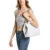 imageMichael Kors Kensington Large Shoulder Tote BagOptic White