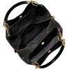 imageMichael Kors Lillie Large Chain Shoulder BagGoldtone HardwareSuede LeatherBlack