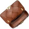 imageMichael Kors Tribeca Small Woven Convertible Chain Shoulder BagGoldtone HardwareWoven LeatherLuggage