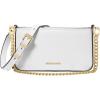Gold-tone Hardware/Optic White