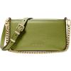 Gold-tone Hardware/Pebble Embossed Leather/Meadow Green
