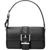 imageMichael Kors Colby Medium Shoulder BagSilvertone HardwareBlack