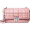 imageMichael Kors Tribeca Large Quilted Convertible Chain Shoulder BagSmokey Rose