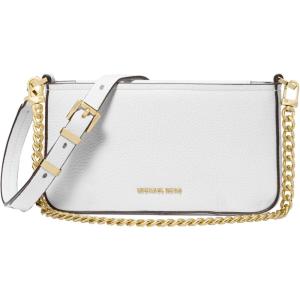 imageMichael Kors Bryant Small Convertible Crossbody BagGoldtone HardwareOptic White