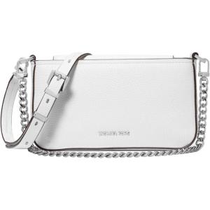 imageMichael Kors Bryant Small Convertible Crossbody BagSilvertone HardwareOptic White