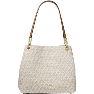 imageMichael Kors Kensington Large Shoulder Tote BagVanillaAcorn