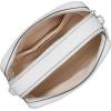 imageMichael Kors Bryant Medium Double Zip Chain Camera Crossbody BagOptic White