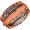 imageMichael Kors Bryant Medium Double Zip Chain Camera Crossbody BagOrange Punch