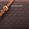imageMichael Kors Jet Set Large Crossbody BagGoldtone HardwareBrown
