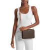 imageMichael Kors Jet Set Large Crossbody BagGoldtone HardwareBrown