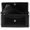 imageMichael Kors Jet Set Medium 2in1 Wallet on Chain Crossbody BagSilvertone HardwareBlack
