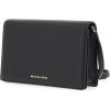 imageMichael Kors Jet Set Medium Flap Crossbody BagGoldtone HardwareBlack