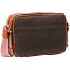 imageMichael Kors Maeve Large Pocket Crossbody BagGoldtone HardwareOrange Punch