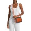 imageMichael Kors Maeve Large Pocket Crossbody BagGoldtone HardwareOrange Punch