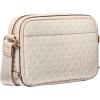 imageMichael Kors Maeve Large Pocket Crossbody BagGoldtone HardwareVanillaSoft Pink
