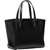 imageMichael Kors Taryn Small Convertible Crossbody BagSilvertone HardwareBlack
