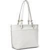 imageMichael Kors Winston Medium TopZip Pocket Tote BagOptic White