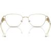 imageMichael Kors Womens Mk3087 Bilbao Square Prescription Eyewear FramesLight GoldDemo Lens