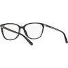 imageMichael Kors Womens Mk4067u Santa Clara Universal Fit Square Prescription Eyewear FramesBlackDemo Lens