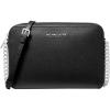 imageMichael Kors Jet Set Large Crossbody BagSilvertone HardwareBlack