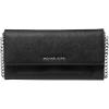imageMichael Kors Jet Set Medium 2in1 Wallet on Chain Crossbody BagSilvertone HardwareBlack